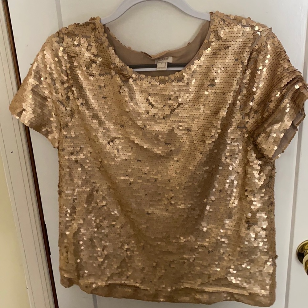 Sparkly Gold Top